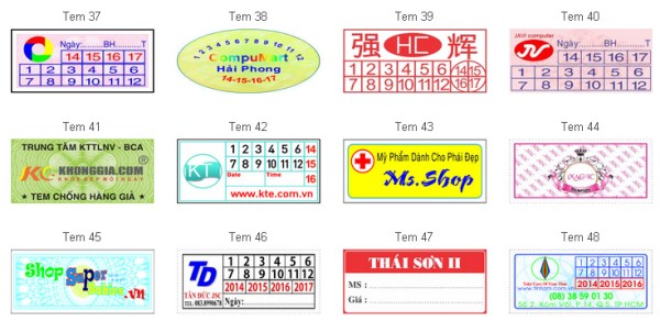 In tem chống hàng giả ở đâu uy tín