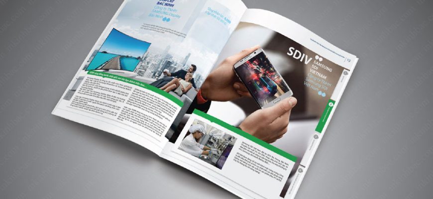 In Catalogue cao cấp giá rẻ với thiết kế ấn tượng