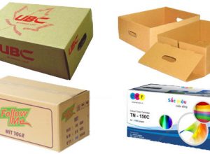 In thùng bìa carton với nhiều kích thước khác nhau