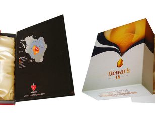 In hộp giấy đựng rượu sang trọng, đẳng cấp