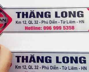 In tem decal nhựa đảm bảo chất lượng uy tín