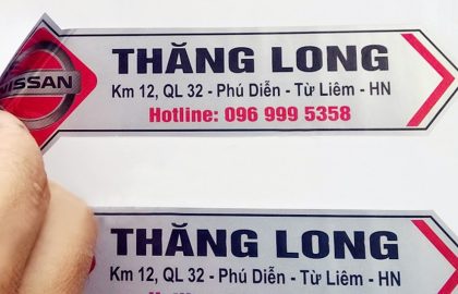 In tem decal nhựa đảm bảo chất lượng uy tín