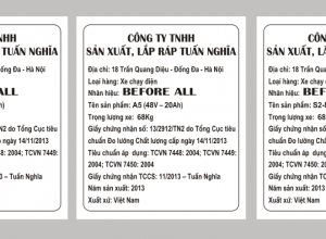 Cung ứng dịch vụ in tem phụ giá rẻ mọi thời điểm