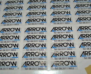 In tem decal nhựa trong giá rẻ